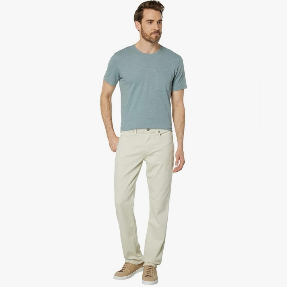 Men’s PAIGE Slim Straight Pants Ivory Sz‎ 29